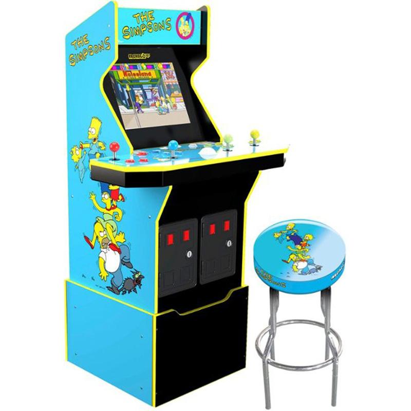 Arcade1Up The Simpsons Home Arcade with Riser and Stool for $399.99 Shipped