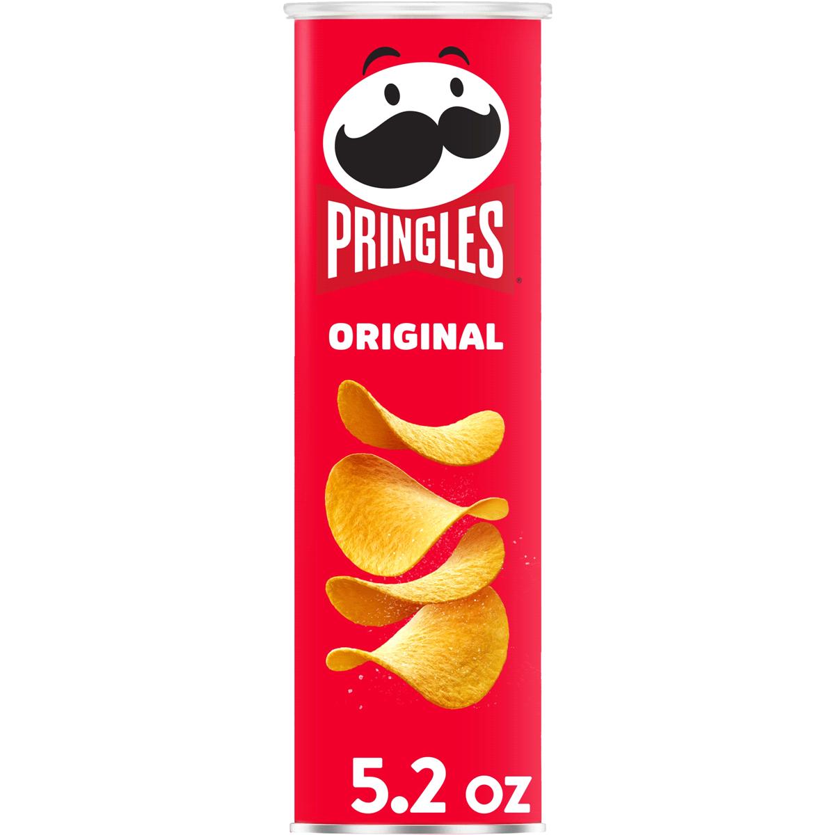 Free Pringles Stackable Potato Based Crisps