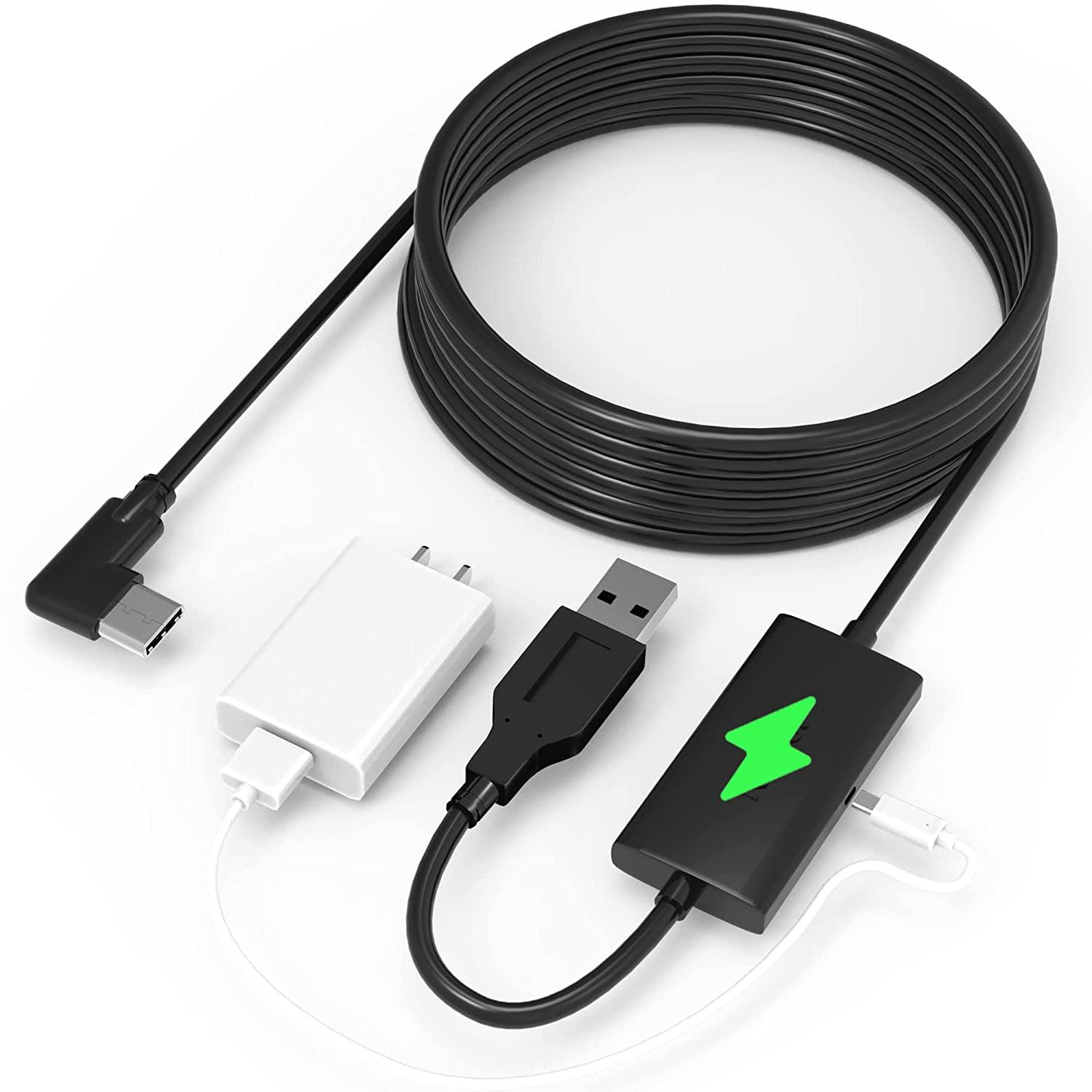 Oculus Quest 2 16ft Link Cable with Charging Port for $16.99