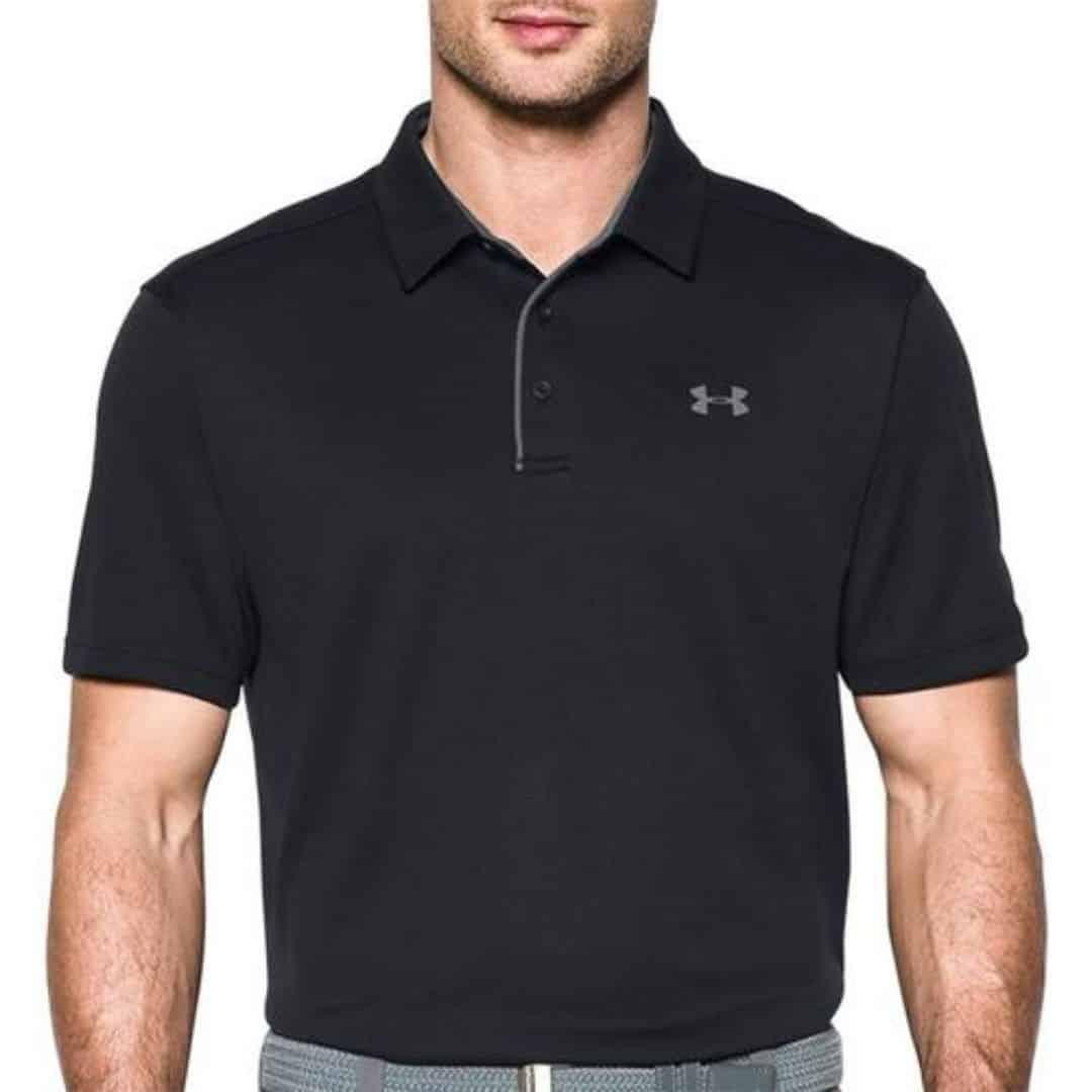 Under Armour Golf Tech Polo Shirt for $21.99 Shipped
