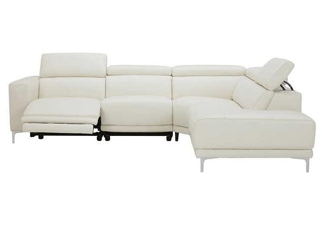 Angeline Leather Power Reclining Sectional Sofa for $1499.99 Shipped