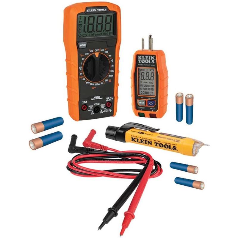 3-Piece Klein Tools 69355 Digital Multimeter Electrical Test Kit for $44.97 Shipped