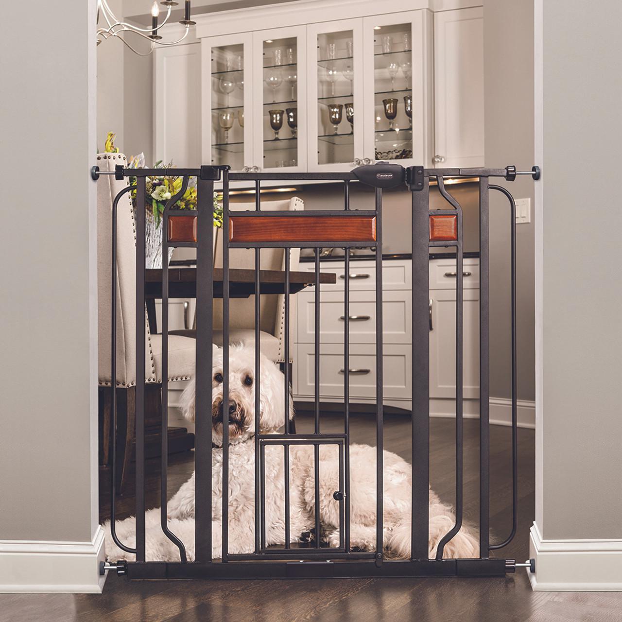 Carlson Pet Products Home Design Extra Tall Walk Thru Pet Gate for $28.99