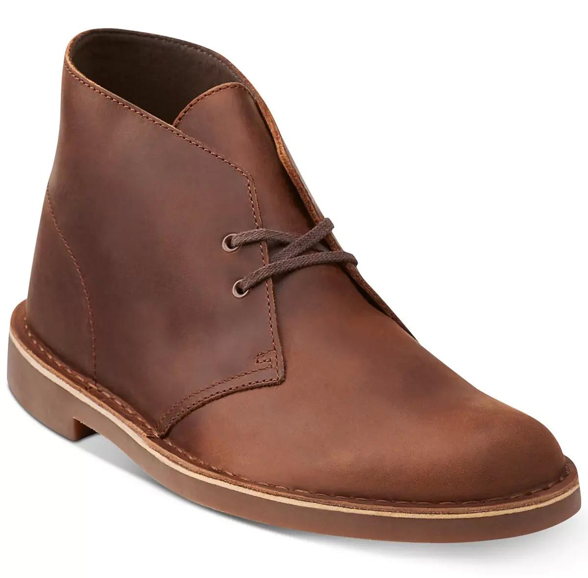 Clarks Mens Bushacre 2 Chukka Boots for $33 Shipped