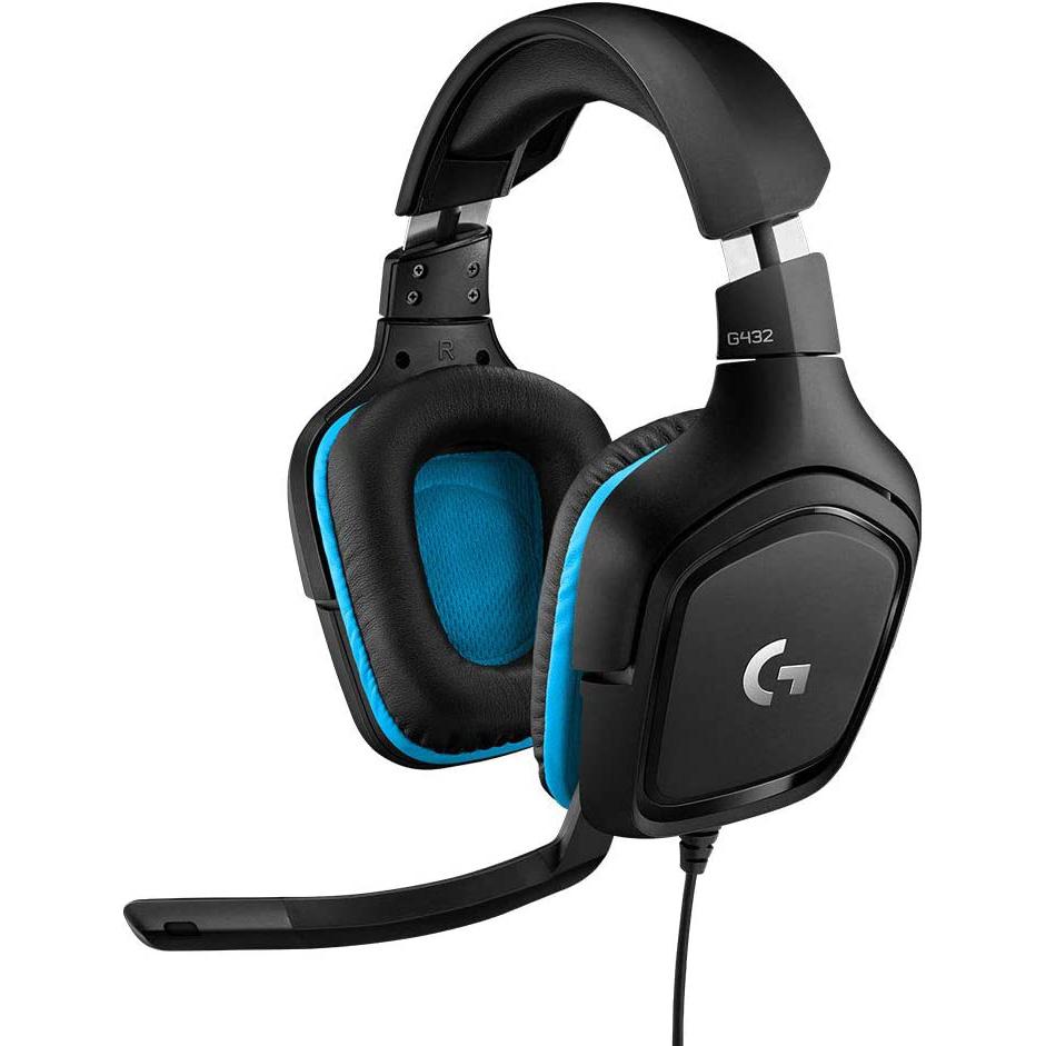 Logitech G432 7.1 Surround Sound Wired Gaming Headset for $35 Shipped