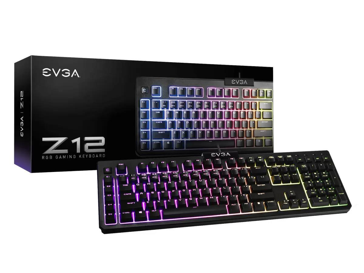 EVGA Z12 RGB Programmable Gaming Keyboard for $14.99 Shipped