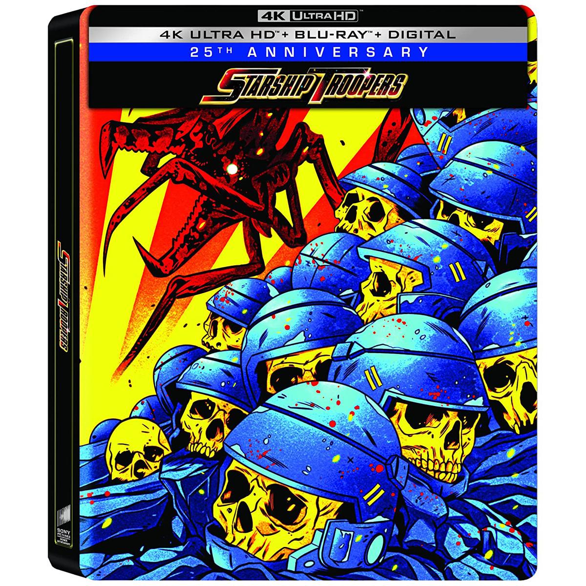 Starship Troopers 25th Anniversary SteelBook Blu-ray for $26.55 Shipped