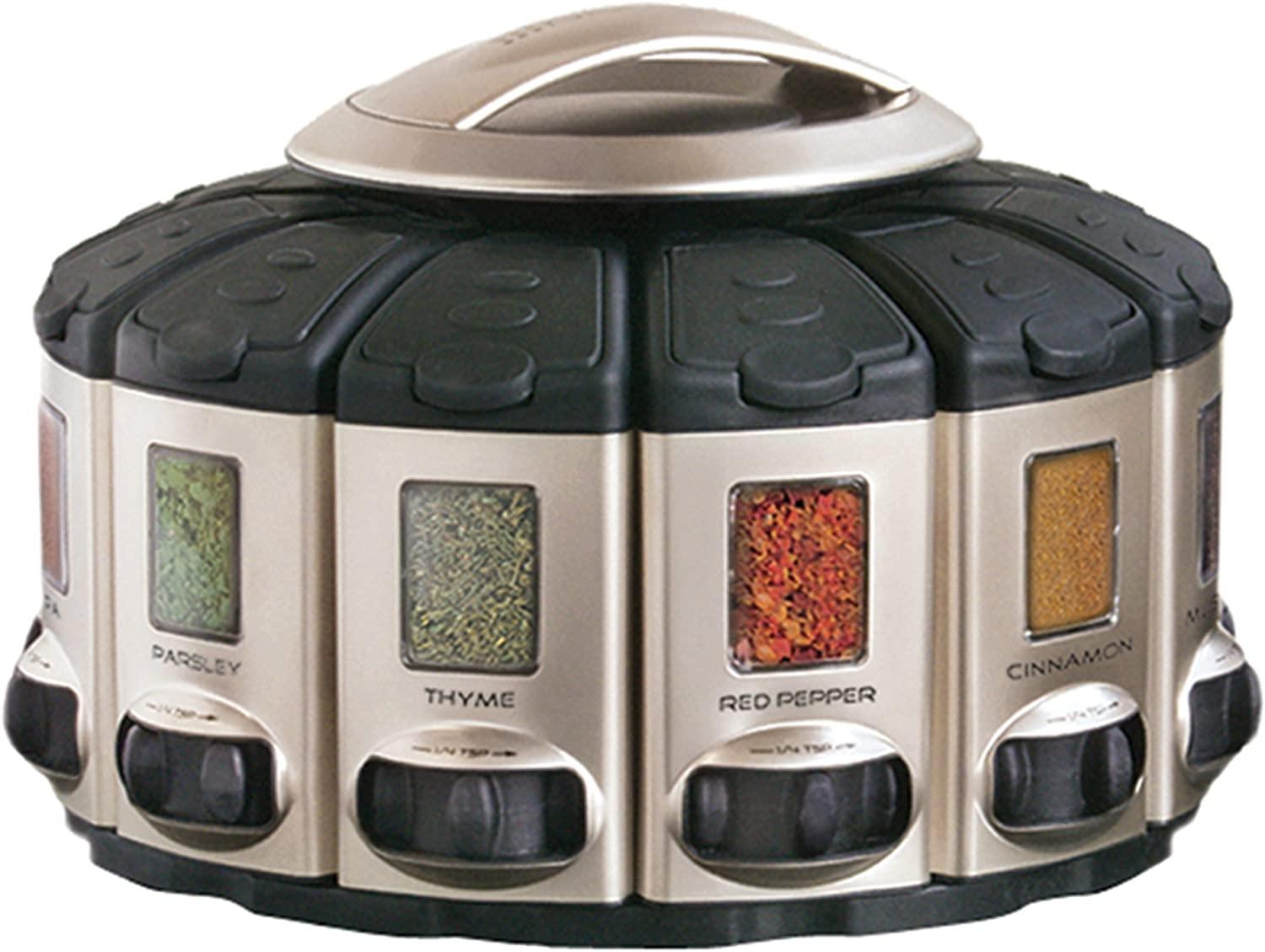 KitchenArt Select-A-Spice Auto-Measure Carousel for $29.05 Shipped