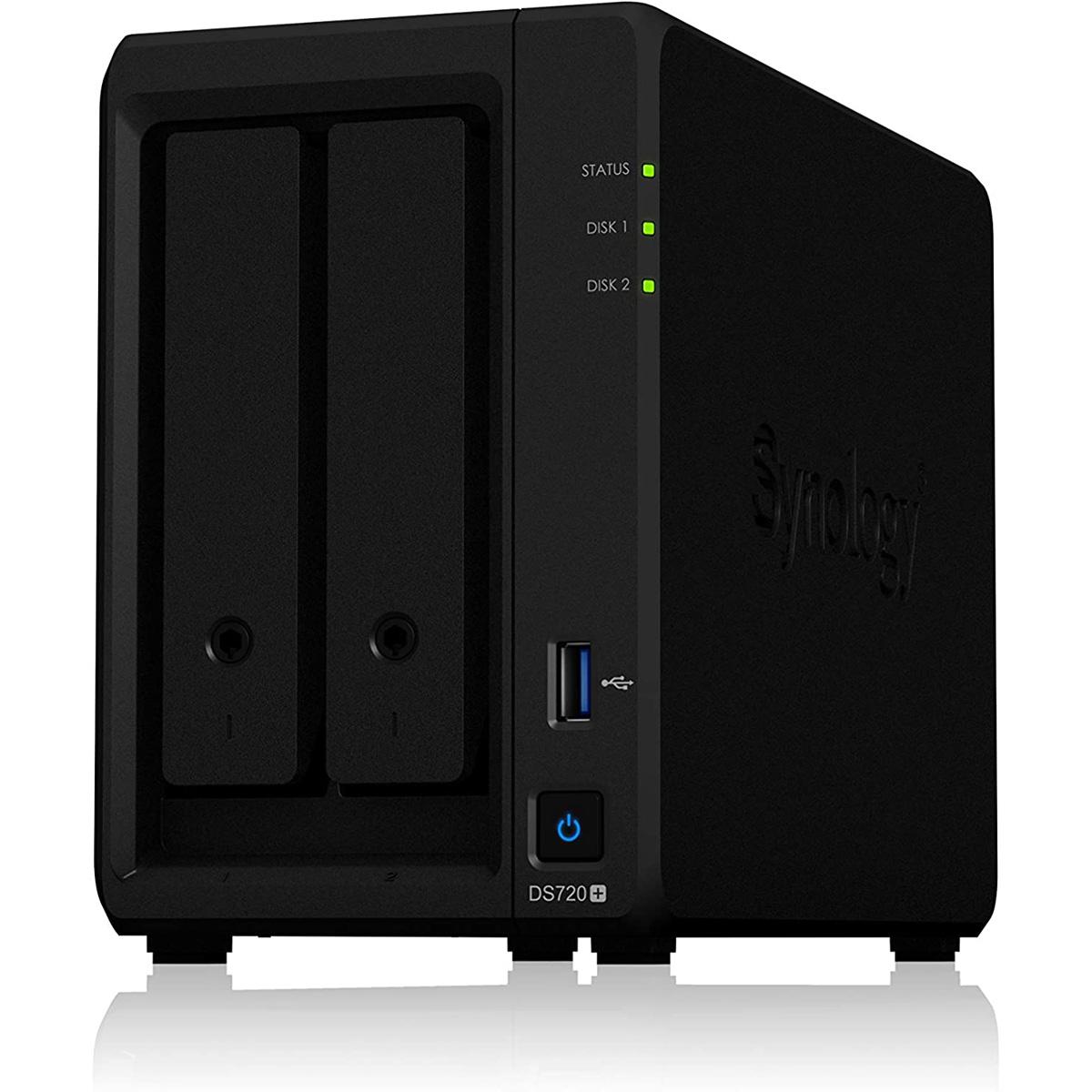 Synology DiskStation DS720 2-Bay NAS Enclosure for $319.99 Shipped