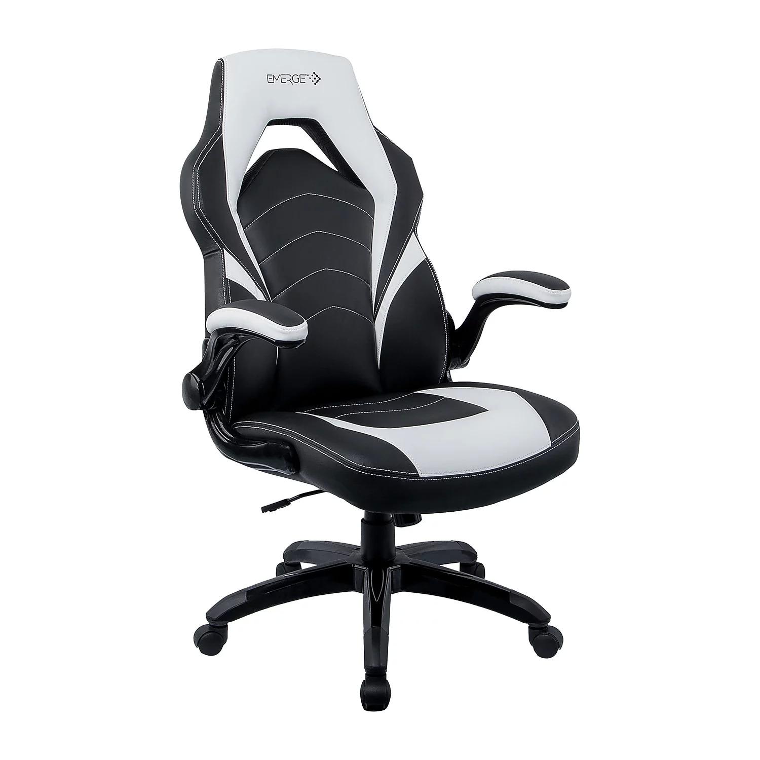 Staples Emerge Vortex Bonded Leather Gaming Chairs for $99.99