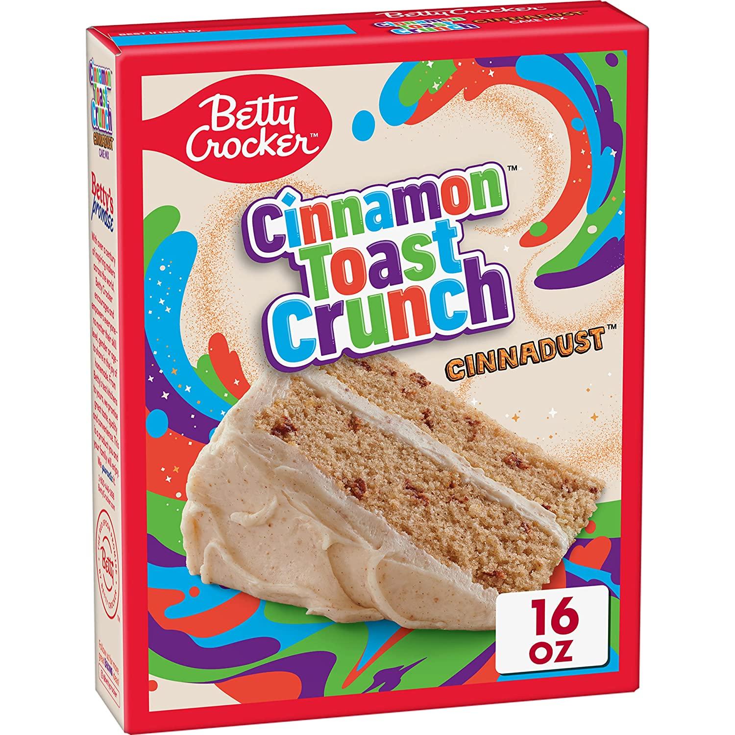 Betty Crocker Cinnamon Toast Crunch Cake Mix for $1.42 Shipped