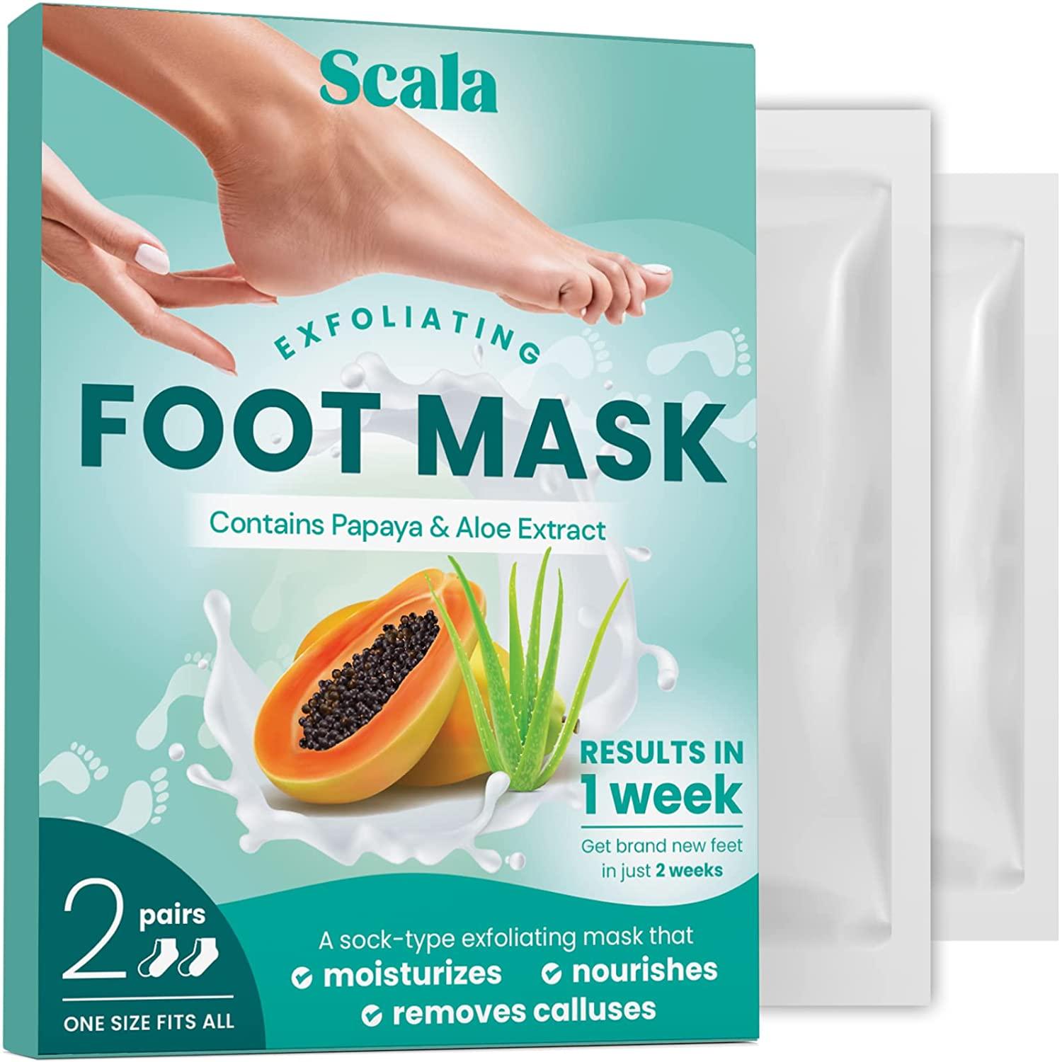 Scala Foot Peel Exfoliating Mask 2 Pairs for $4.55