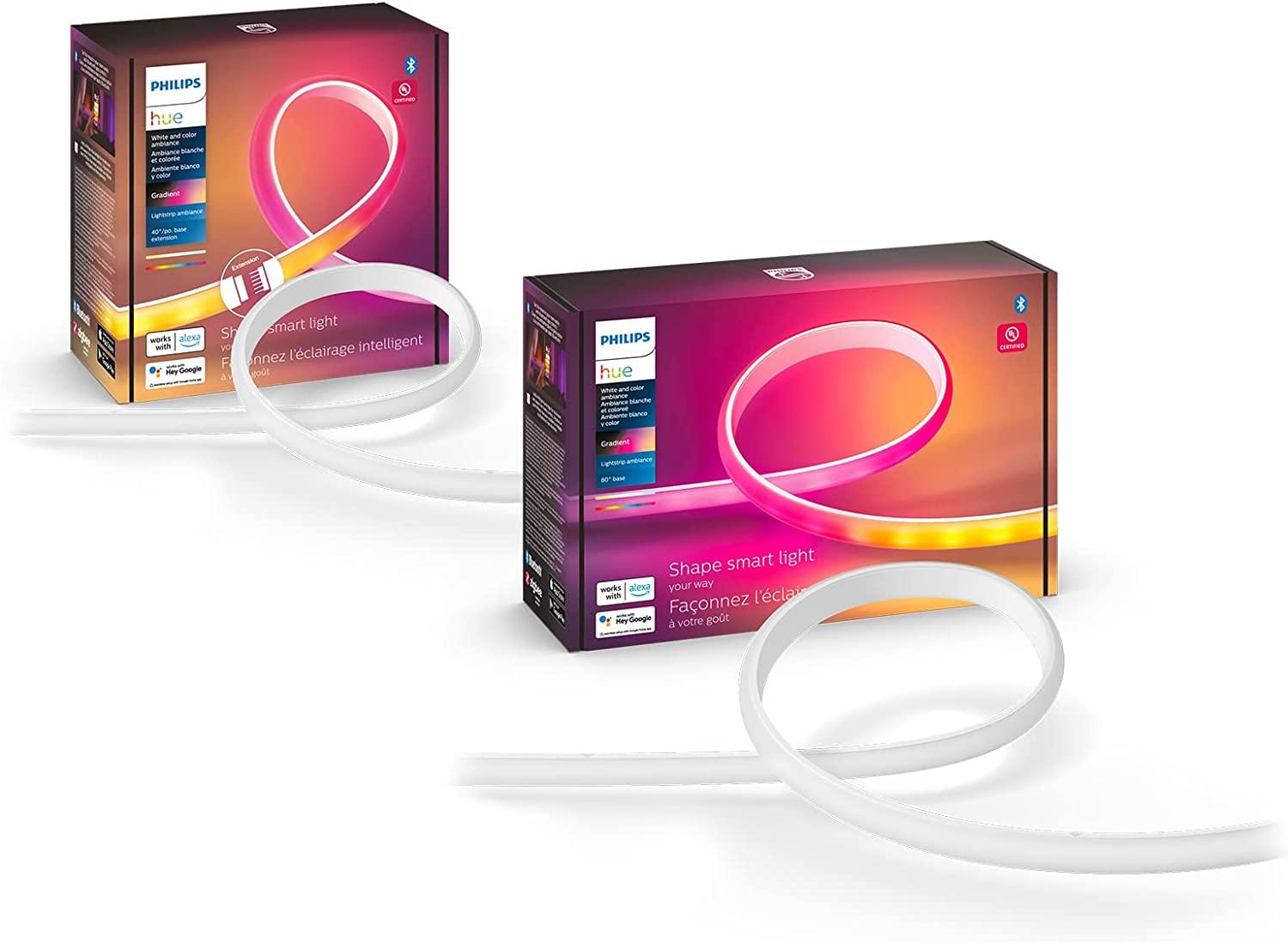 Philips Hue Bluetooth Gradient Smart Lightstrip for $122.39 Shipped