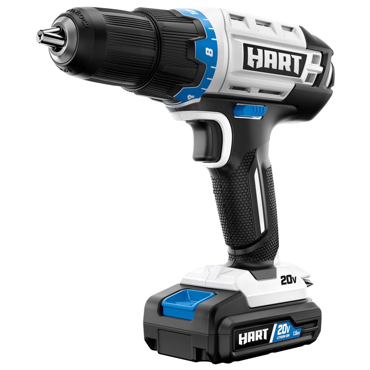 Hart 20v Cordless Drill Driver Kit with Charger for $39 Shipped