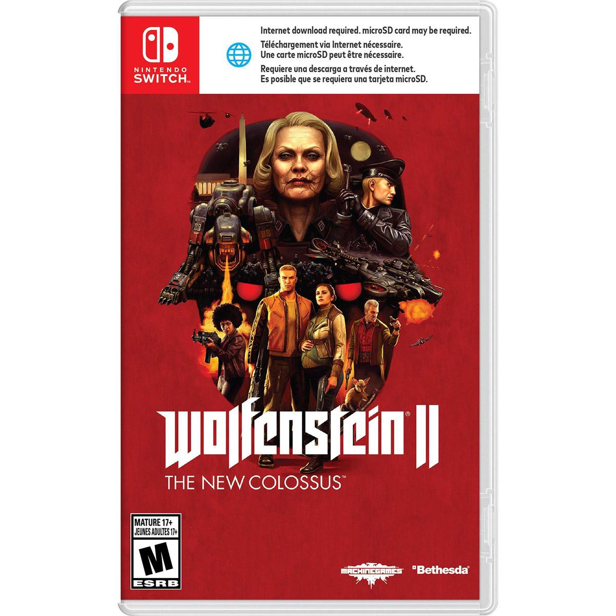 Wolfenstein II The New Colossus Nintendo Switch for $7.99