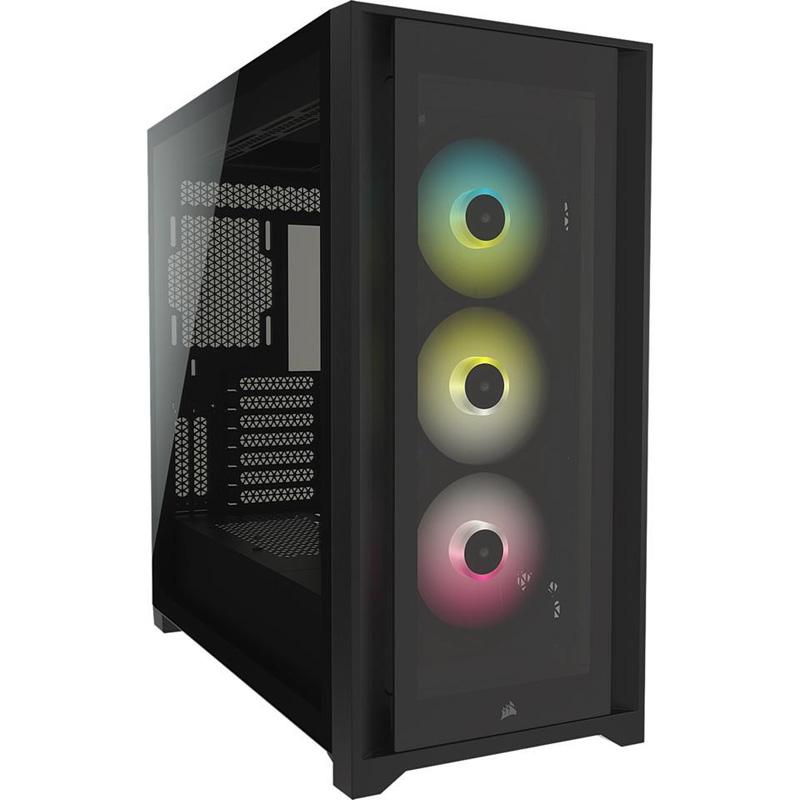 Corsair iCUE 5000X RGB Tempered Glass Mid-Tower ATX PC Smart Case for $99.99 Shipped
