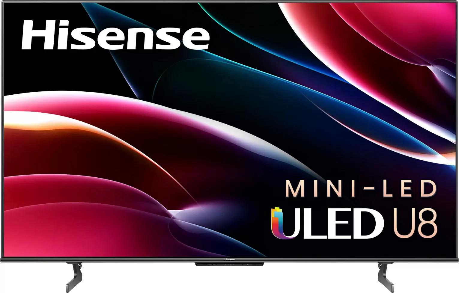 55in Hisense U8H 4K ULED Quantum HDR Smart TV for $649.99 Shipped