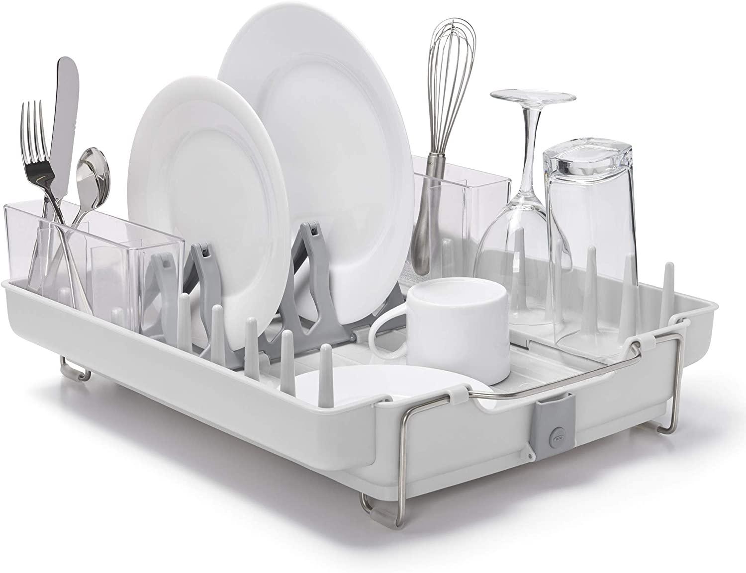 OXO Good Grips Foldaway Dish Rack for $19.99