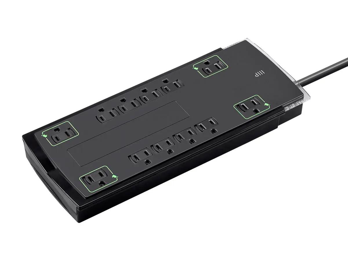 2 Monoprice 12 Outlet 4230 Joules Slim Surge Protector for $40 Shipped