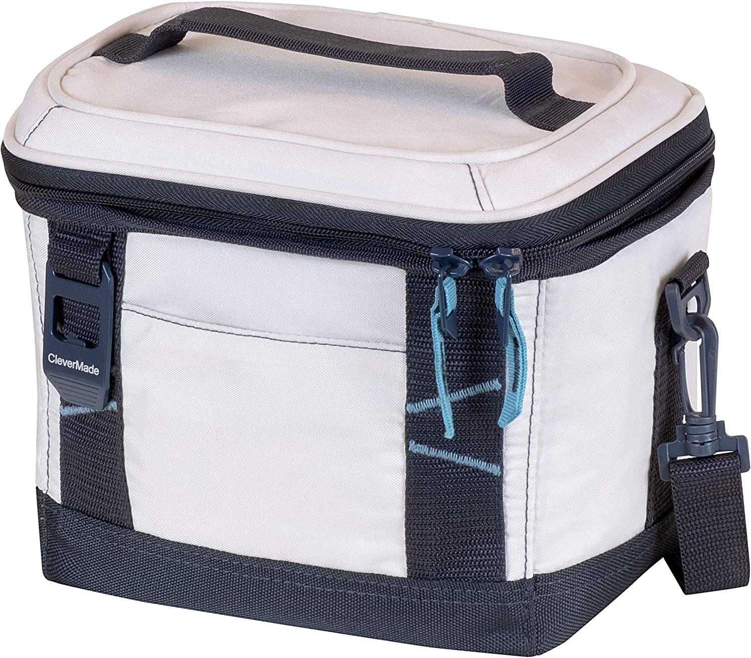 CleverMade Collapsible Soft Insulated Cooler Bag Tote for $14.88