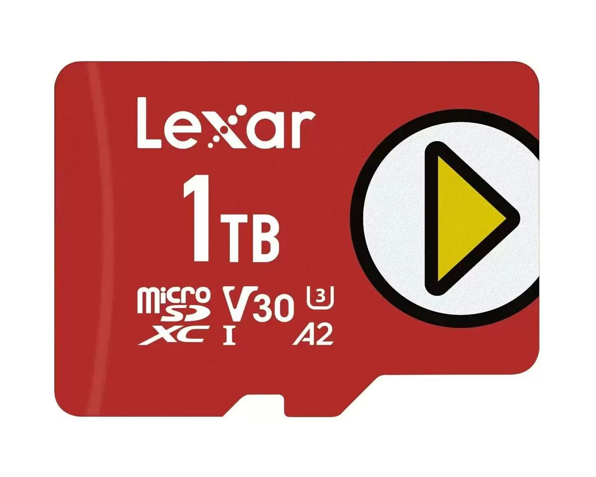 1TB Lexar PLAY UHS-I U3 A2 V30 microSDXC Memory Card for $64.95 Shipped