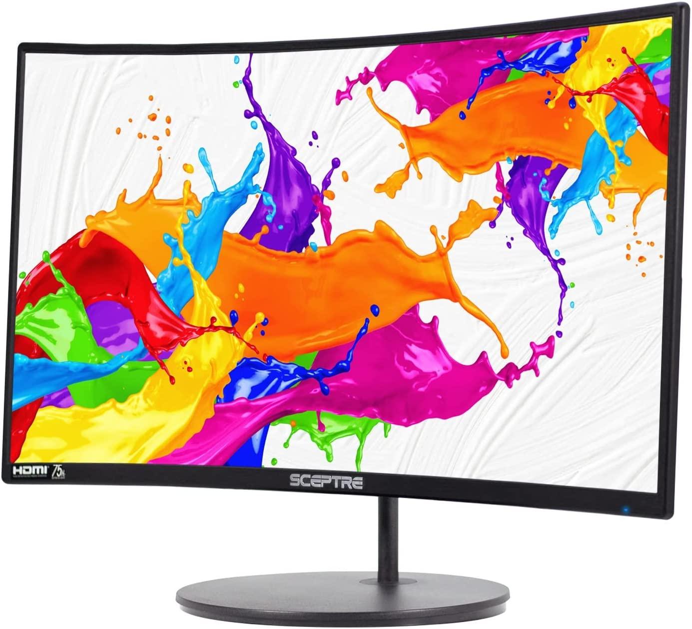 27in Sceptre C278W 1080p Curved VA Monitor for $119.97 Shipped