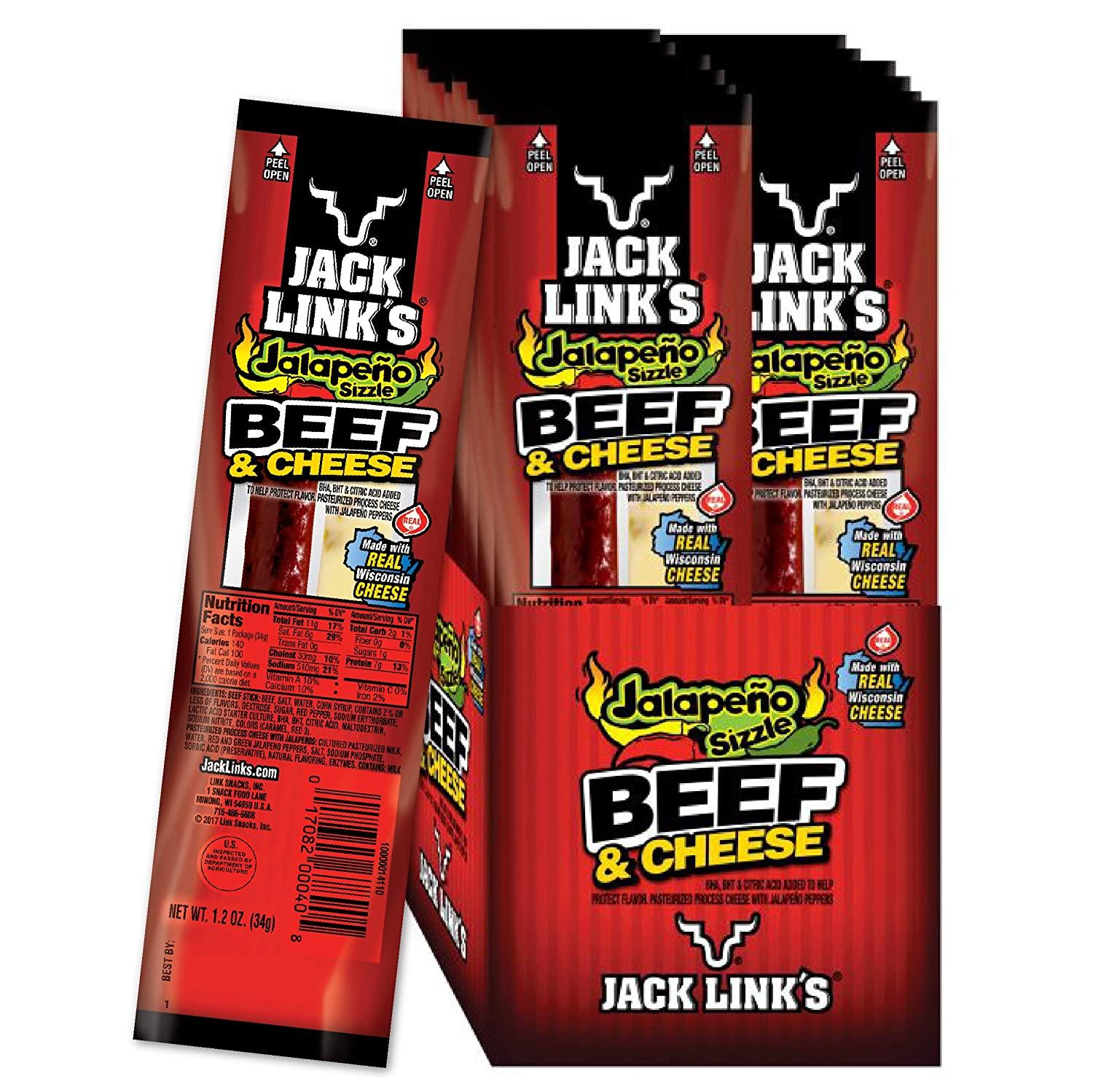 Jack Links Jalapeno Beef and Cheese Combo Spicy Snacks for $11.99 Shipped