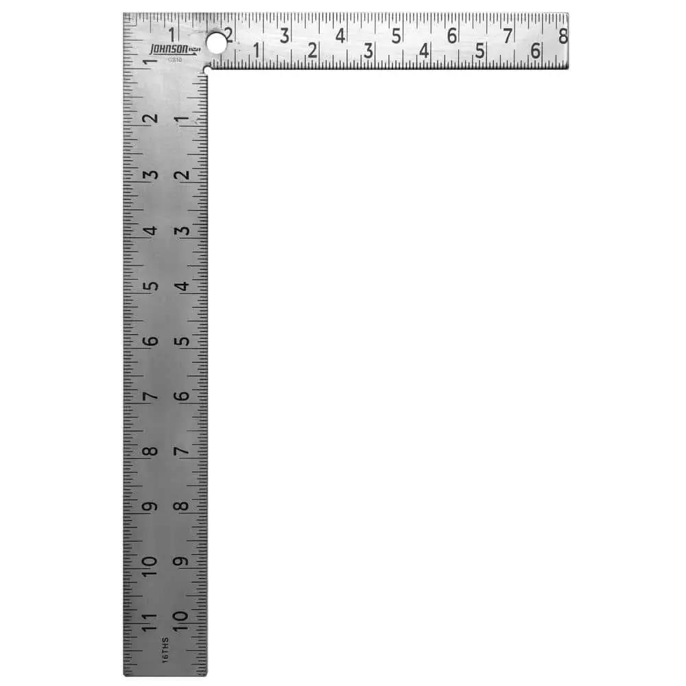 Johnson Easy-Read Steel Carpenter Square for $3.99