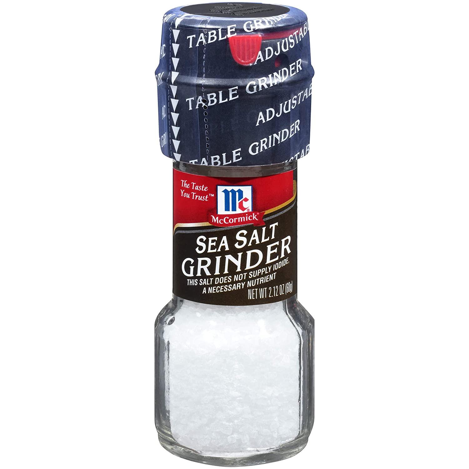 McCormick Sea Salt Grinder for $1.45 Shipped