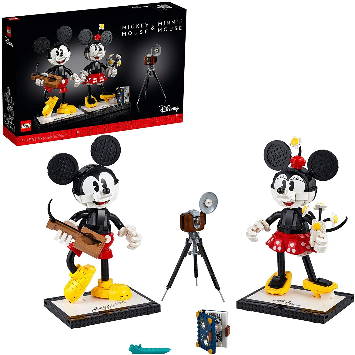 LEGO Disney Mickey Mouse and Minnie Mouse Buildable Characters for $125.49 Shipped