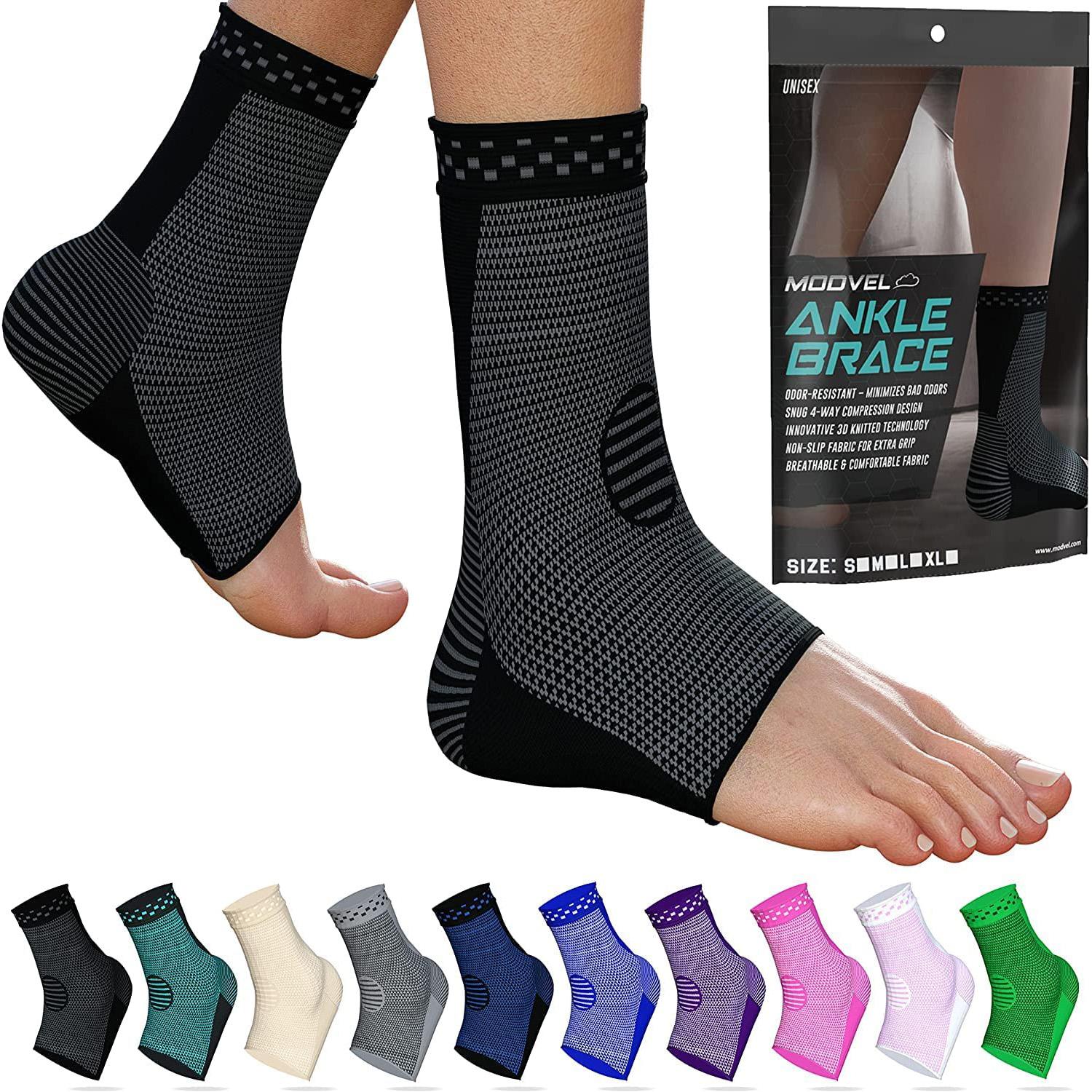 Ankle Brace Compression Sleeve 2 Pack for $9.48