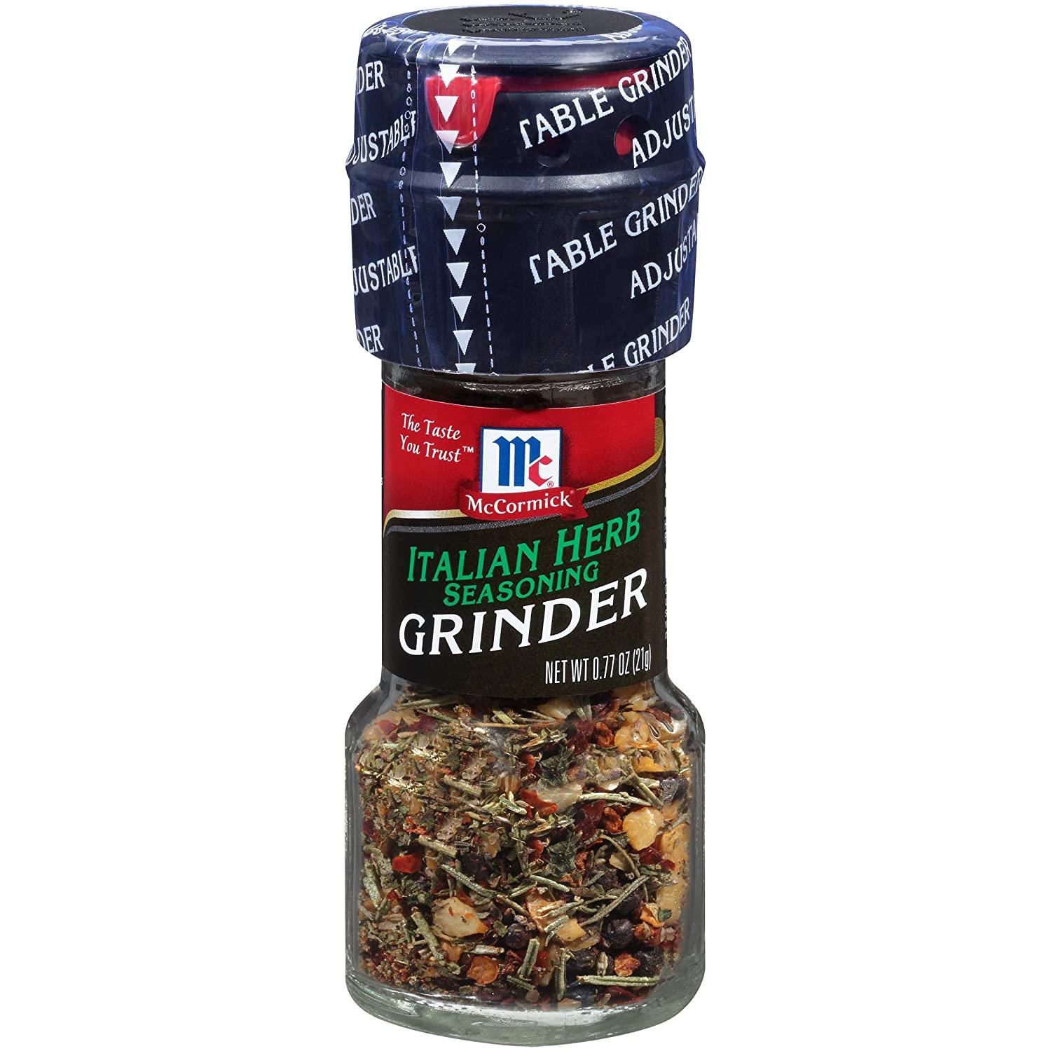 McCormick Italian Herb Seasoning Grinder for $1.45 Shipped