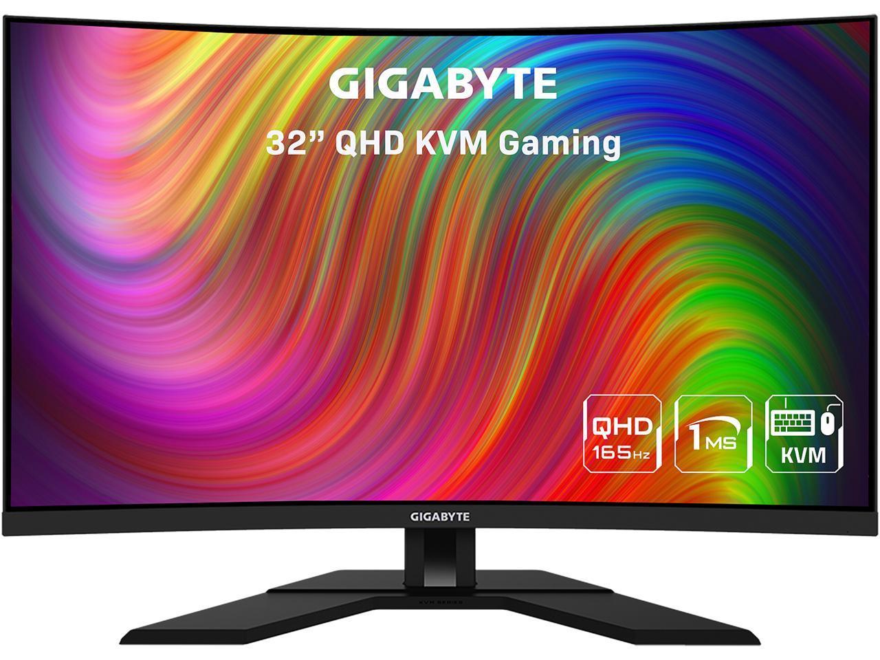 32in Gigabyte M32QC Curved VA Monitor for $229.99 Shipped