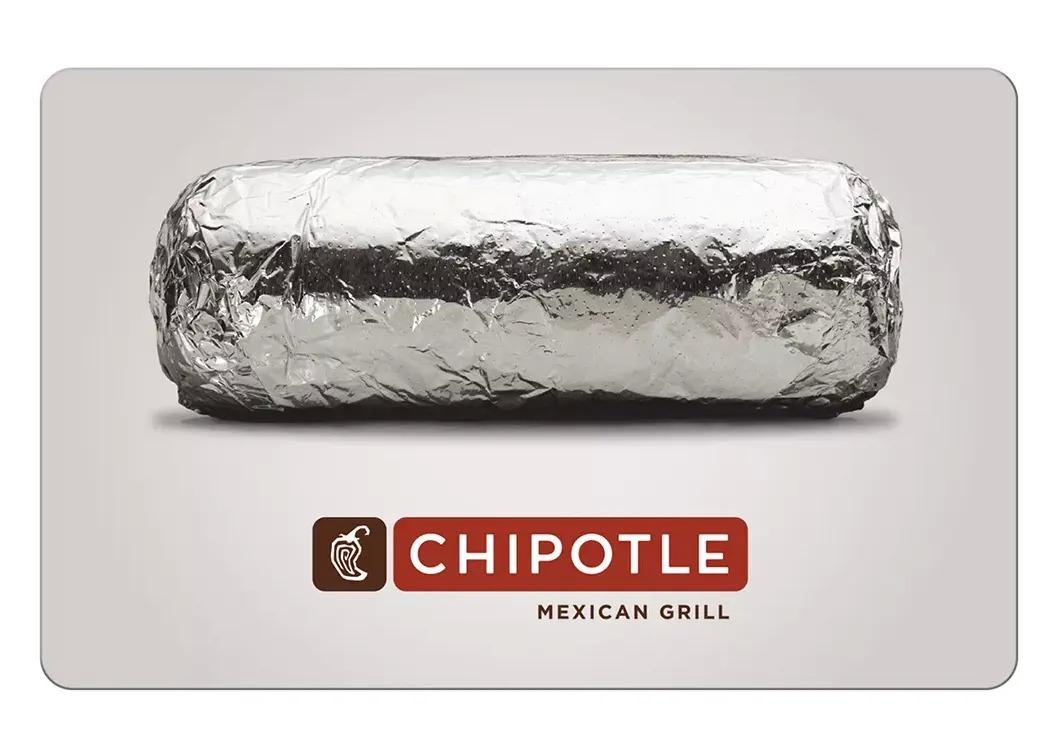Chipotle Gift Cards 20% Off For Discover Cardholders