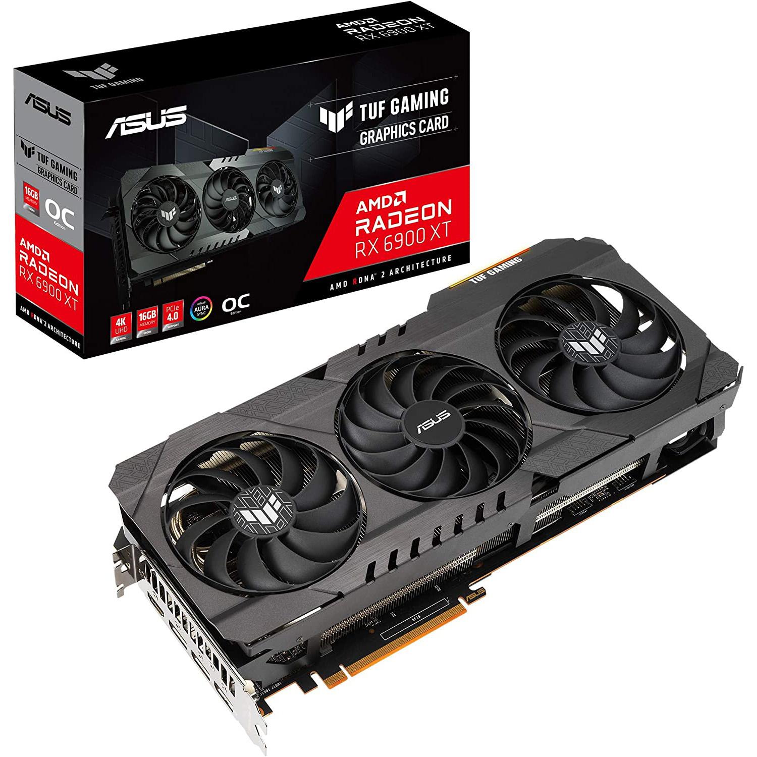 ASUS TUF Gaming AMD Radeon RX 6900 XT OC Graphics Card for $729.99 Shipped