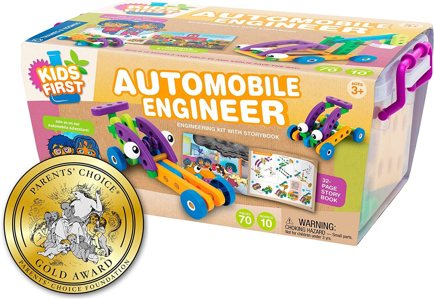 Thames and Kosmos Kids First Automobile Engineer Kit for $6.49
