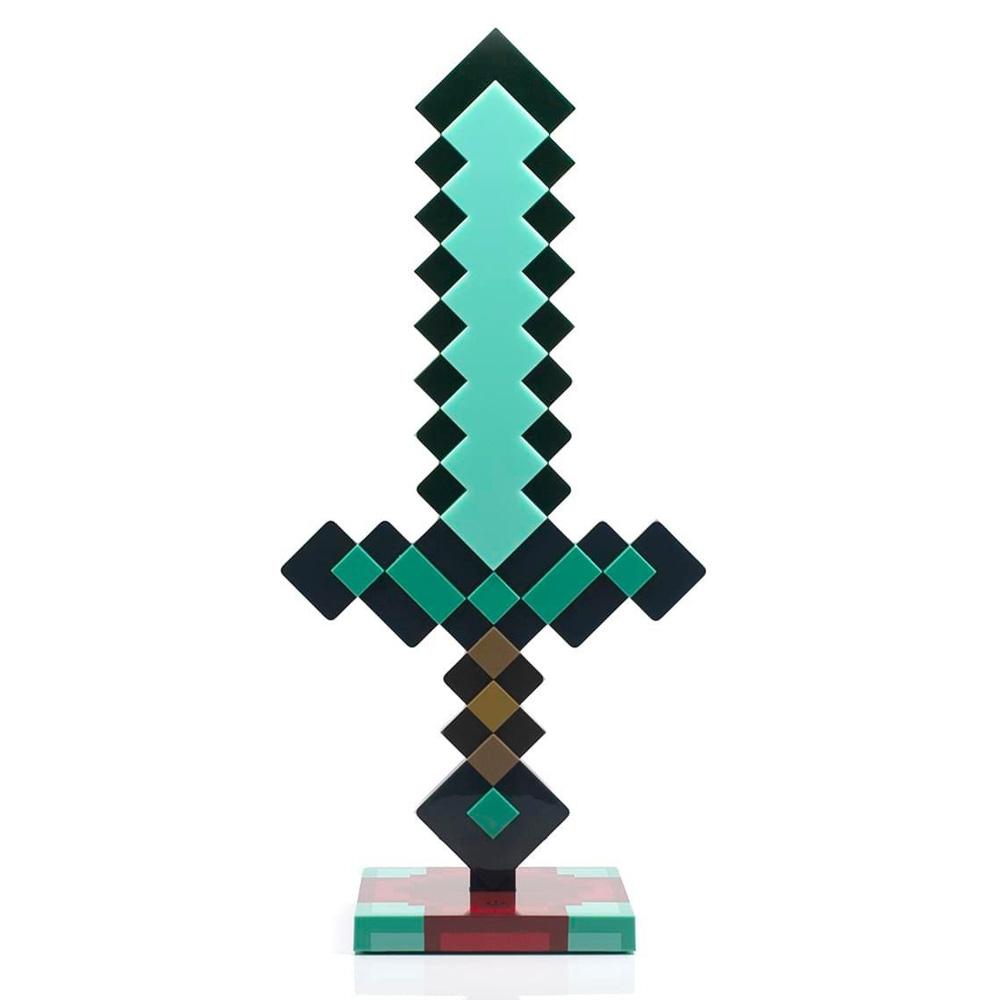 Minecraft Diamond Sword LED Mood Light Lamp for $32.19