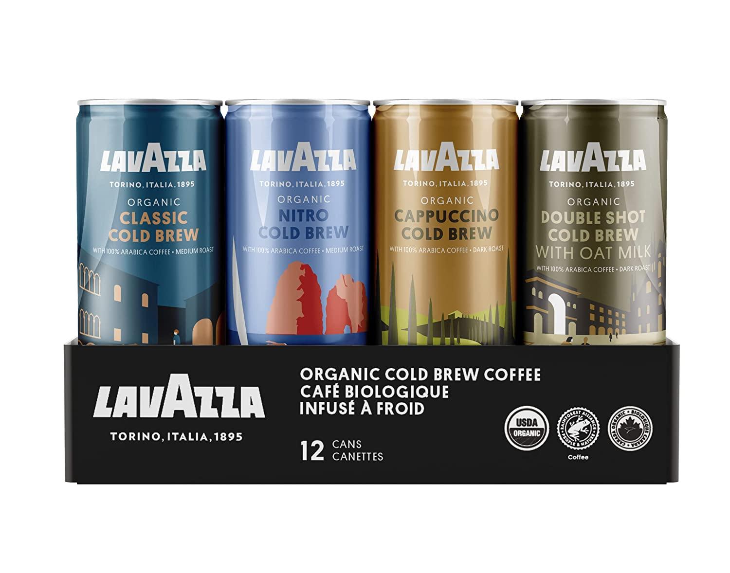 Lavazza Organic Cold Brew Coffee 12 Pack for $4.73 Shipped