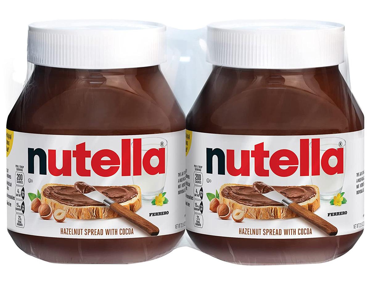 Nutella Chocolate Hazelnut Spread 2 Pack for $9.14