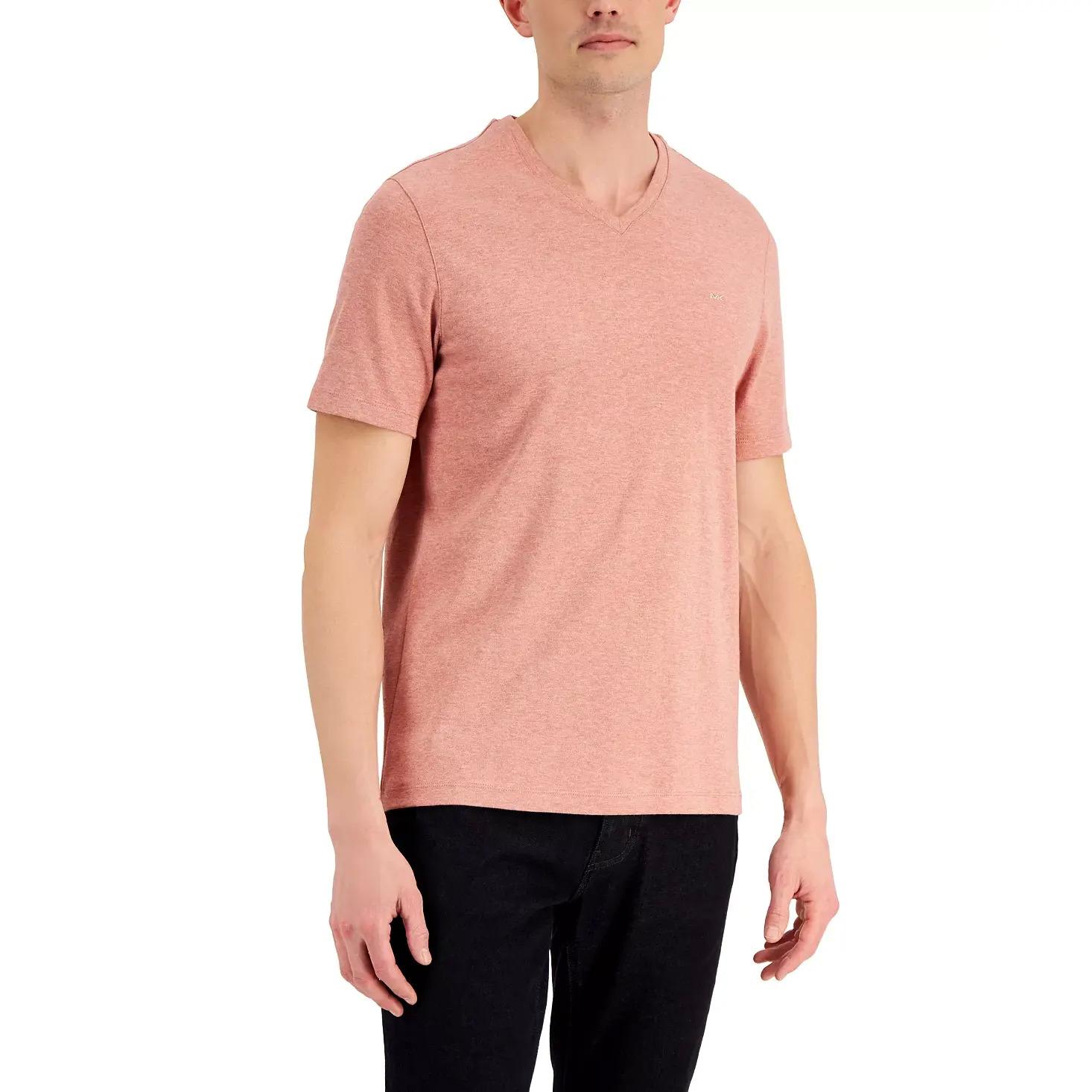 Michael Kors Mens V-Neck T-Shirt for $9.96