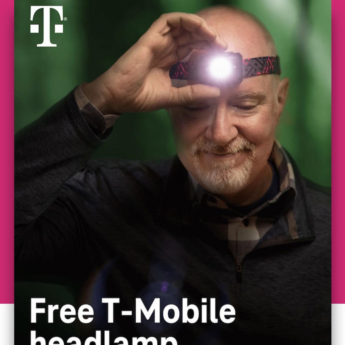 Free T-Mobile Tuesday Headlamp