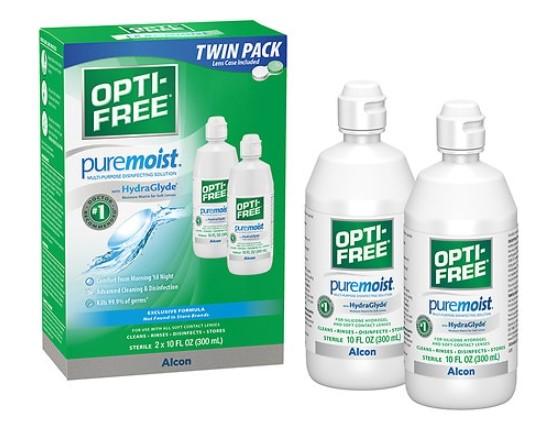 Optifree Multi-Purpose Disinfecting Solution 2 Pack for $5.94