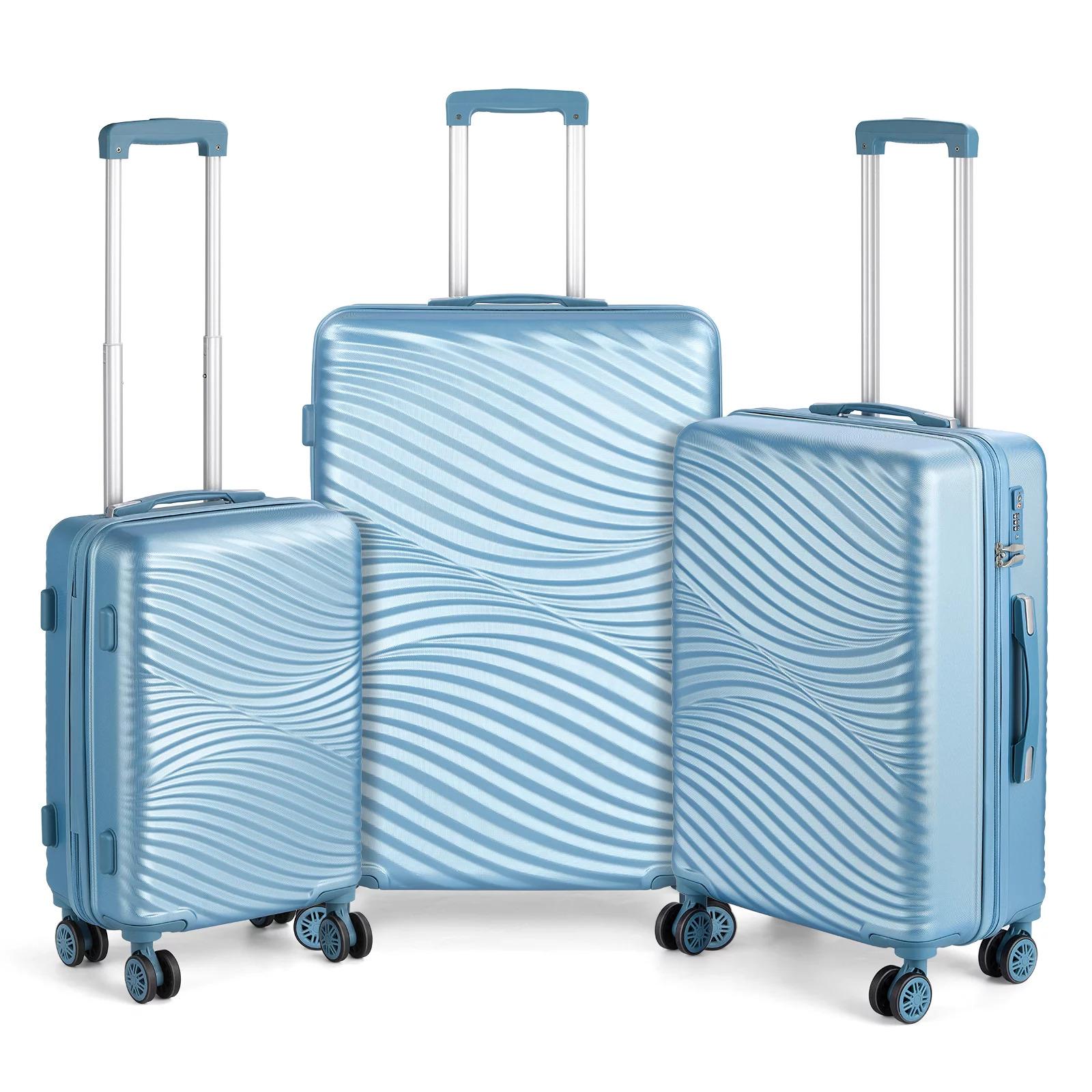 Hikolayae Hardside 3-Piece Luggage Set for $103 Shipped