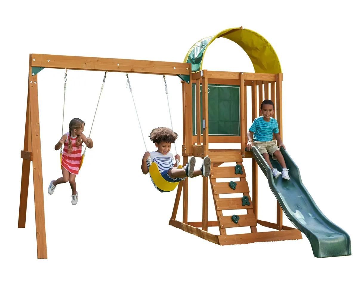KidKraft Ainsley Wooden Outdoor Swing Set for $199 Shipped