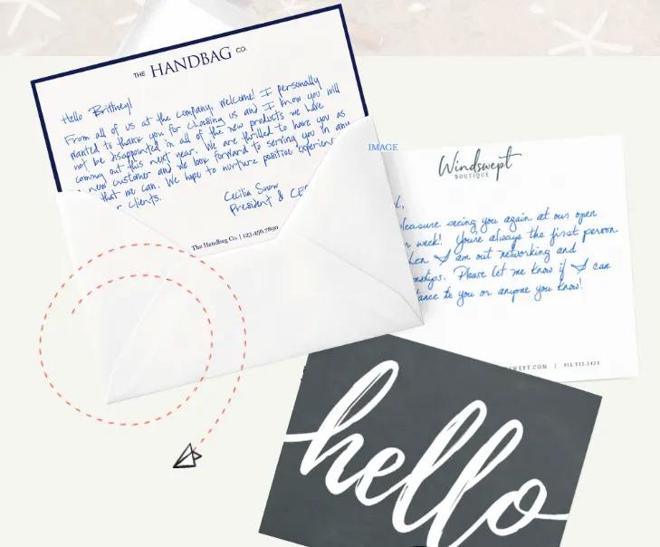 Free 5 Mailed Handwritten Cards from Handwrytten