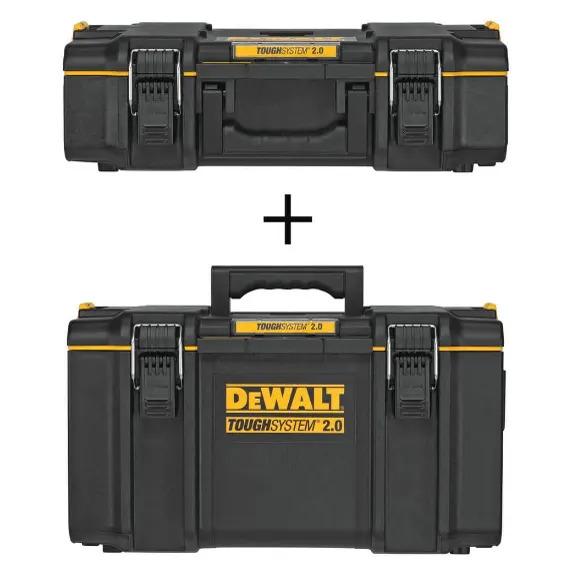 Dewalt Toughsystem 2.0 22" Small Tool Box with Medium Box for $99.97 Shipped