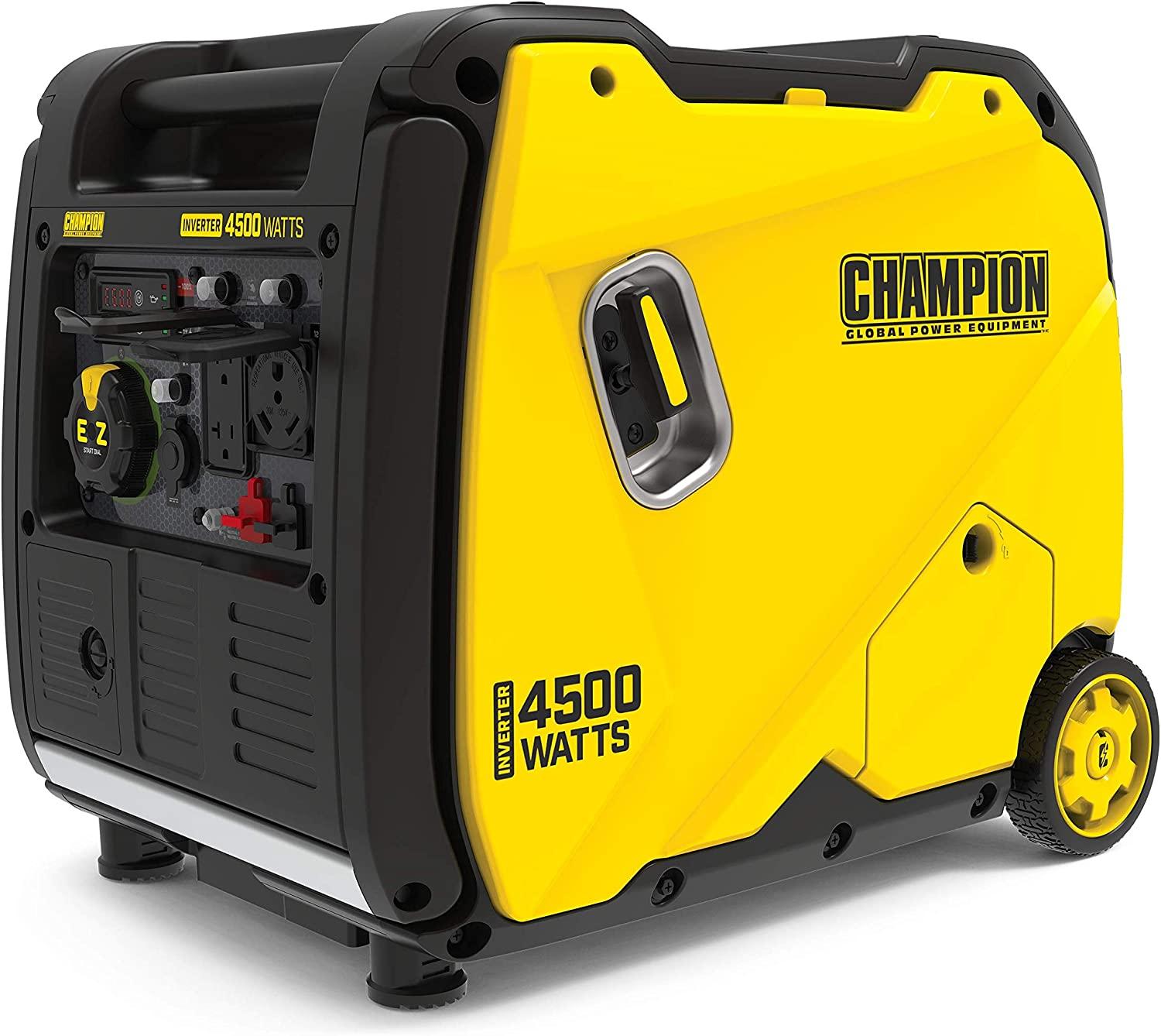 Champion Power Equipment 4500w Portable Inverter Generator for $516.48 Shipped