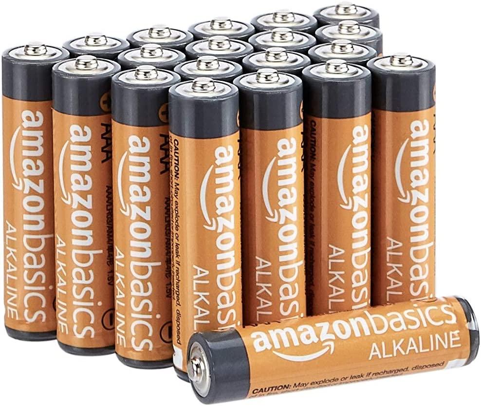 20 Amazon Basics AAA Alkaline Batteries for $4.26 Shipped