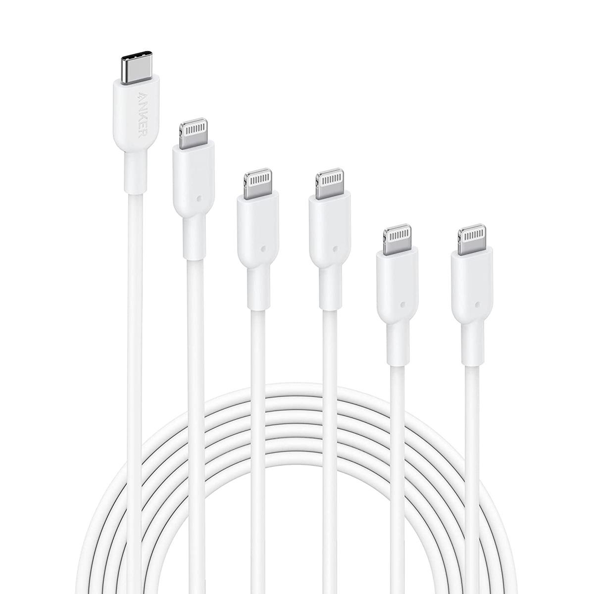 Anker USB-C to Lightning Cable 5 Pack for $25.52 Shipped