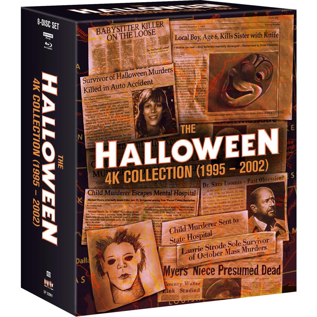 The Halloween 4K Collection Blu-ray Set for $22.98